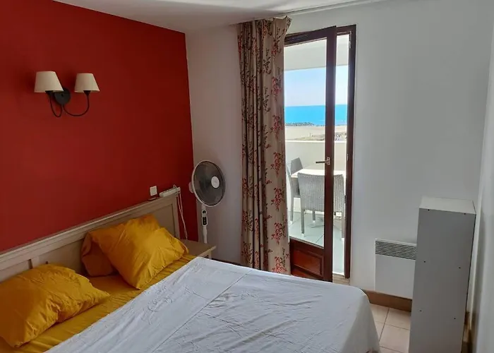 Superbe T4 Cap D'agde, Front De Mer, 3 Chambres, Piscine, Clim, Parking, Balcon Апартаменти *