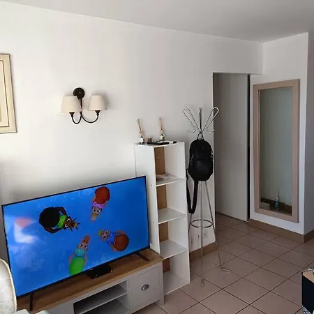 公寓 Superbe T4 Cap D'agde, Front De Mer, 3 Chambres, Piscine, Clim, Parking, Balcon