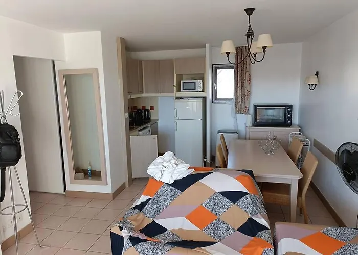 Superbe T4 Cap D'agde, Front De Mer, 3 Chambres, Piscine, Clim, Parking, Balcon Apartmán *